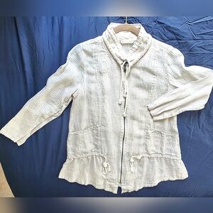 Soft Surroundings Striped Jacket